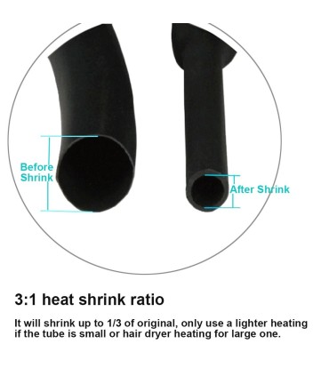 Manicotto Kit Termo-Retraibile con scogliere adesivo