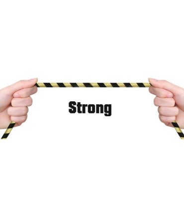 Micro USB cable - Black/Gold