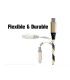 Cable Micro USB - Negro/dorado