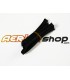 Krimpkous Ø8mm / 4mm zwart