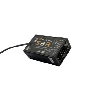 FrSky S8R 8/16 channel receiver with 3 axis stabilization