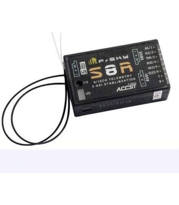 FrSky S8R 8/16 canales receptor con 3 ejes de estabilización