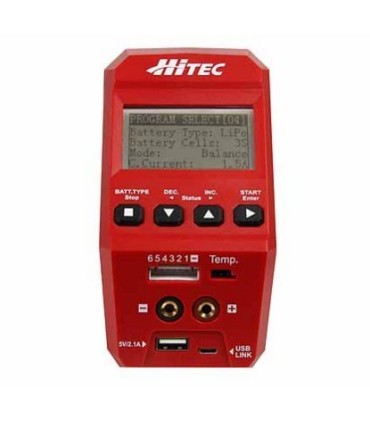 Chargeur X1 Red 60W 12V/220V Hitec