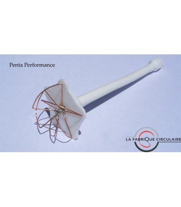 Antenne Penta Performance LaFabriqueCirculaire monobloc 5.8 GHz RHCP SMA