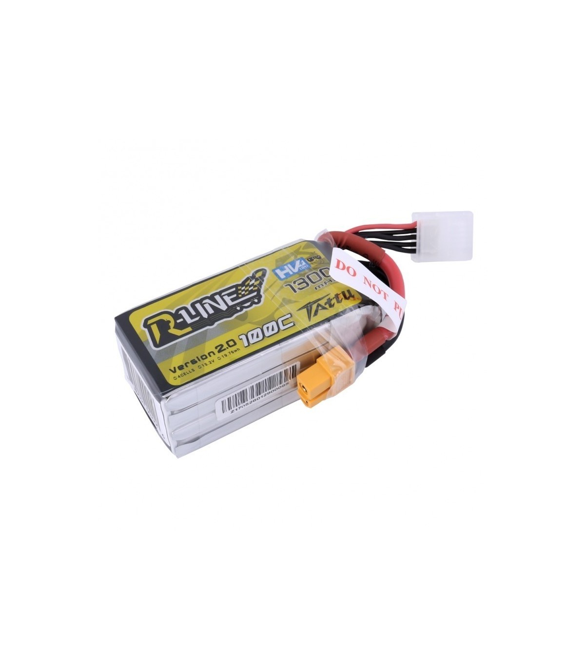 Batterie Lipo Tattu R-Line 4S 1300mAh 130C - Version 4.0 - Drone