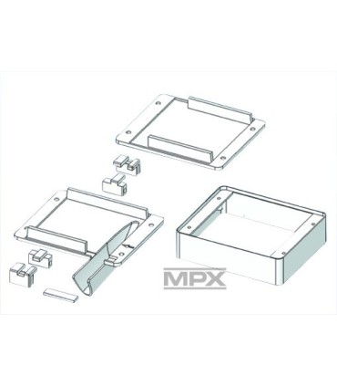 Montaje servo MPX UNIVERSAL S por par (izquierda / derecha)