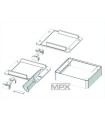 MPX UNIVERSAL S servo mount per pair (left/right)