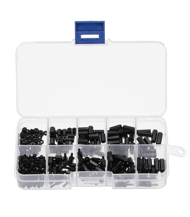 Kit of 300 pieces assortment spacers Nylon M2 Suelve