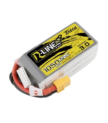 6s 1050mAh 120C TATTU R linha V3.0 bateria
