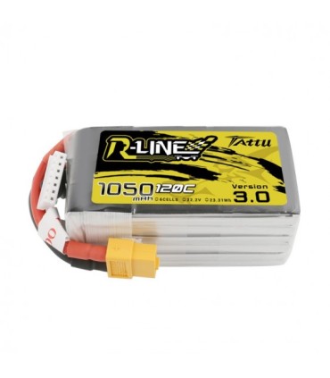 Batterie 6S 1050mAh 120C TATTU R Line V3.0
