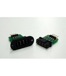 Emcotec 8-pins vleugelconnector