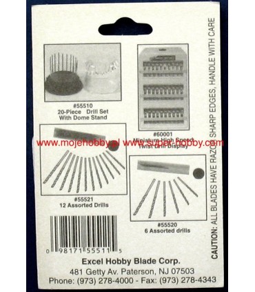 Sortimento de 20 fine woods Excel 55511