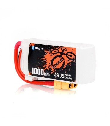 Batterij BETA FPV 4S 1000mAh 75C (door 2)