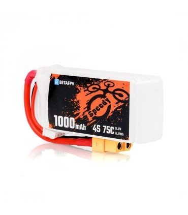 Batterij BETA FPV 4S 1000mAh 75C (door 2)