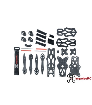 Chassis de Micro Apex de impulso de 3 polegadas RC