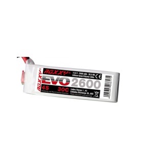 ROXY EVO 4 S 2600 mAh 40C Lipo batteria