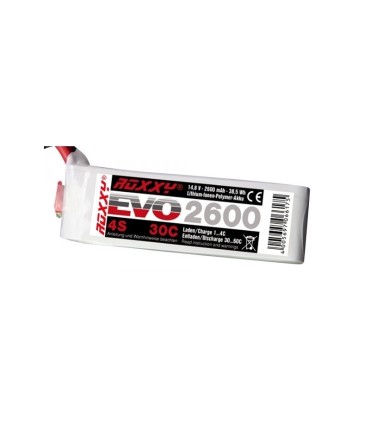 ROXY EVO 4S 2600mAh 40C Lipo Batterij