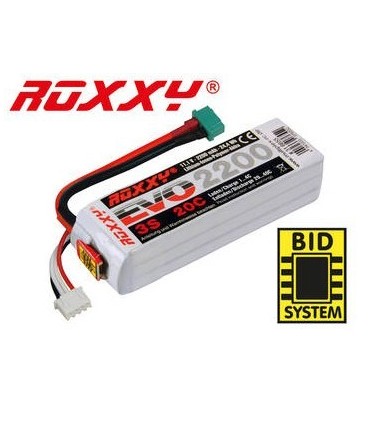 ROXY EVO 3s 2200mAh 20C Lipo batterij