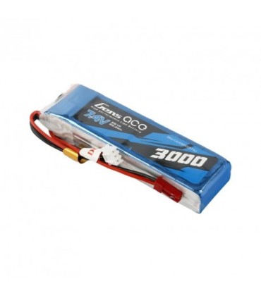 RX 2s 3000mAh 2C Genspace Lipo Batterij