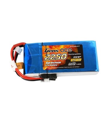 LIFE gensace 2S 6.6 V 2250mah Akku