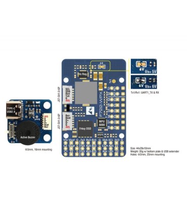 Carte de vol MATEK F722-WPX
