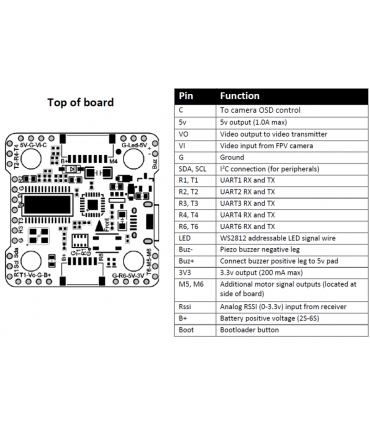 Controlador De Voo Kakute F7 Mini V3