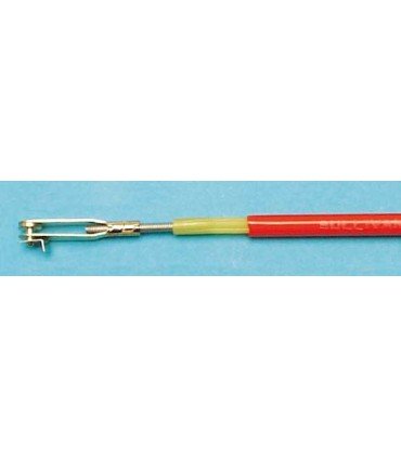 Accionamientos flexibles rojos por varilla roscada 1220 mm (por 2)