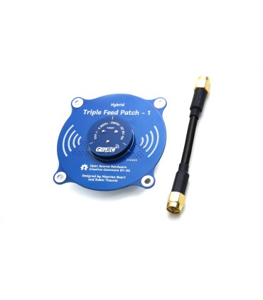 GEP-RC Triple feed patch antenna 5,8GHz RHCP ou LHCP