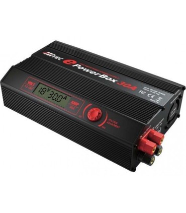 Alimentation stabilisée E-Powerbox 30A 12V-18V avec USB 5V Hitec (540W)