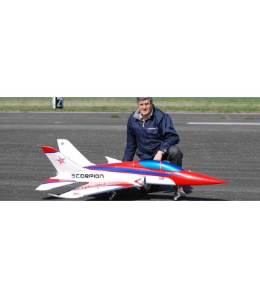 Scorpion Kit 2,11 m projecto de Aviação para o reactor 9 a 14kg