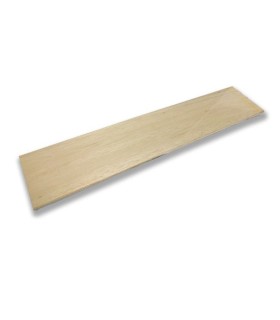 tablas de media Balsa 500 x 100 x 1 mm