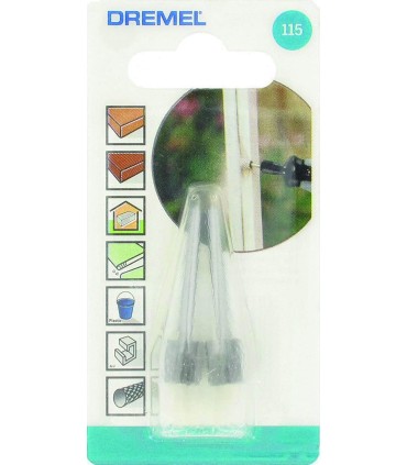 Conjunto de 2 HSS de aço de alta velocidade Dremel 115