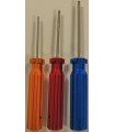 JEU DE 3 TOURNEVIS 6 PANS 1.5/2/2.5MM