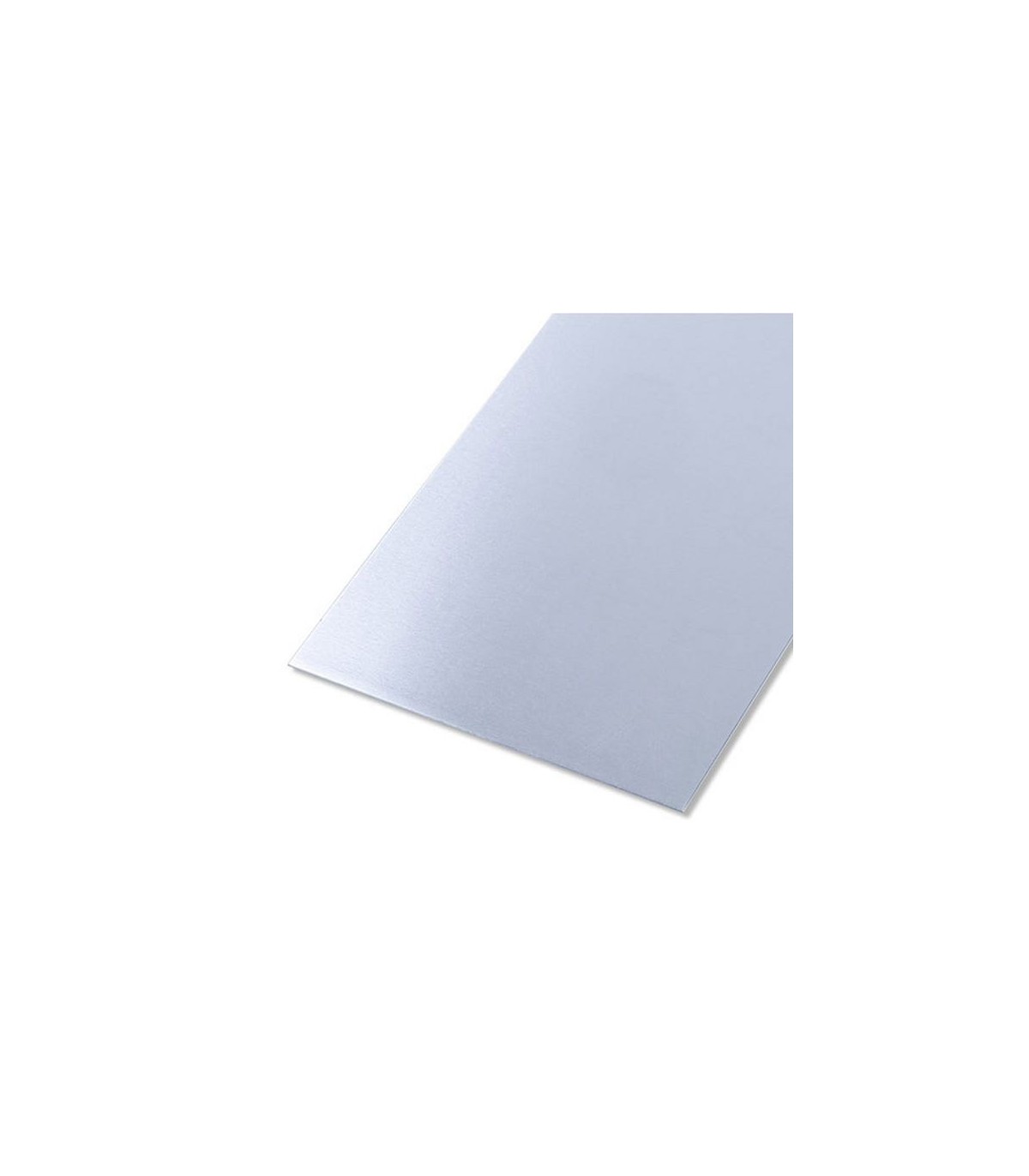 Foglio normale di alluminio grezzo 0.8 mm 120mm x 1000mm