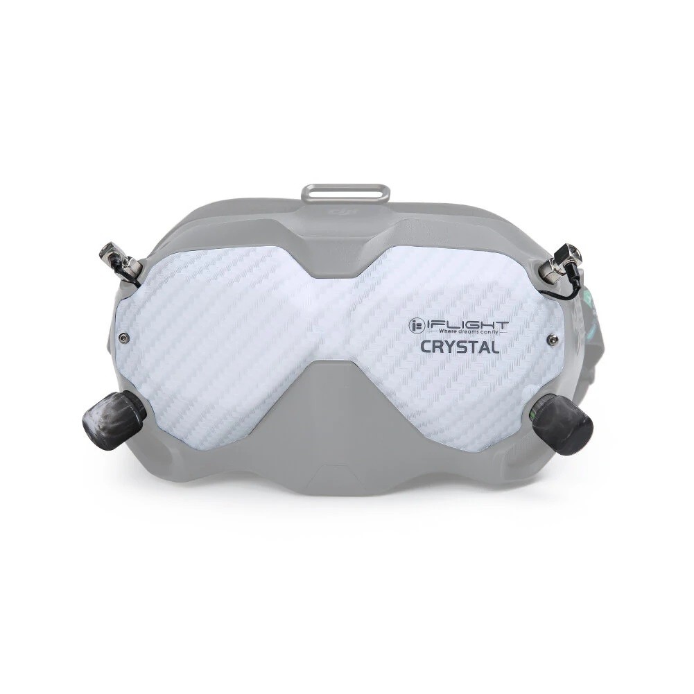 Antena de parche de cristal blanco IFlight máscara DJI FPV