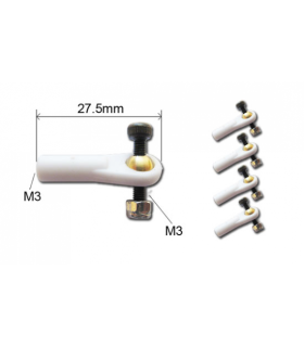 Fendas de esferas M3 com parafusos M3 A2pro (par 5)