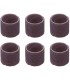 Dremel 432 Lot de 6 Bandes de Ponçage, Diamètre 13mm, Grain 120, pour Outil Multiusage Dremel