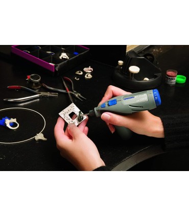 Dremel 428 Set Mit 2 Bürsten Krone aus Stahl 19mm zum reinigen