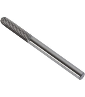 Dremel 9903 fresador de carboneto de tungsténio para metal e madeira, de extremidade redonda, com 3,2 mm de diâmetro para