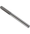 Dremel 9903 Fraise en carbure de tungstène pour le métal et le bois, Bout Arrondi, Diamètre 3,2mm pour Outil Multiusage Dremel