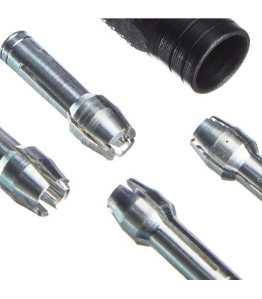 Dremel 4485 Chucks Kit - 4 Clamps and Clamping Nut for Rotary Multifunction Tool