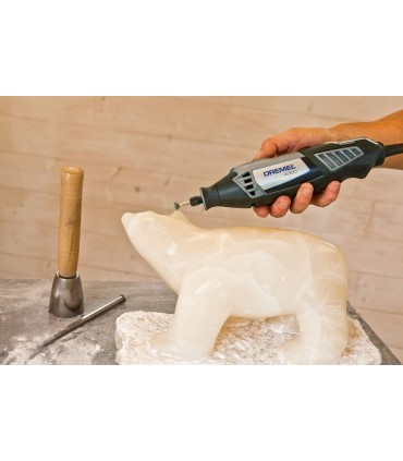 Dremel 4485 Mandrini Kit - 4 morsetti e dado di serraggio per utensile rotante multifunzione