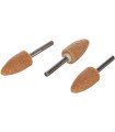 Dremel 952 Set di 3 Mole e Mole in Ossido di Alluminio 9,5 mm