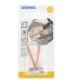 DREMEL 530 Lot de 2 brosses inox couronne D.19mm