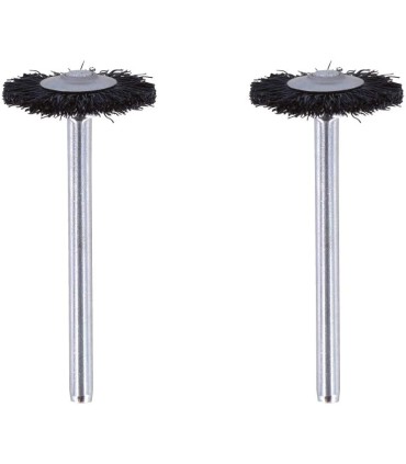 Dremel 403 Set di 2 spazzole di seta corona 19mm