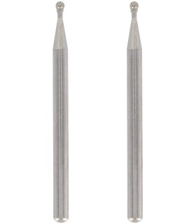 Dremel 7103 Set of 2 Diamond tips, Round tip, Working diameter 2mm for Dremel Multi-purpose Tool