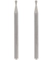 Dremel 7103 Set di 2 punte di diamante, punta rotonda, diametro di lavoro 2mm per Dremel Multi-purpose strumento