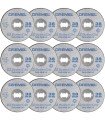 Dremel SC456B Set of 12 EZ SpeedClic Metal Cutting/Cutting Discs 38mm with Dremel Rotary Tools