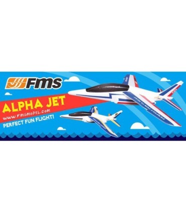 Planador FMS lançado à mão Alphajet