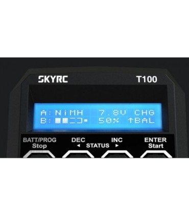Oplader T100 DUO SKYRC 2x50W